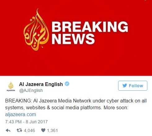 «Κατέρρευσε» το Al Jazeeraν- Χάκαραν όλο το δίκτυο - Φωτογραφία 3