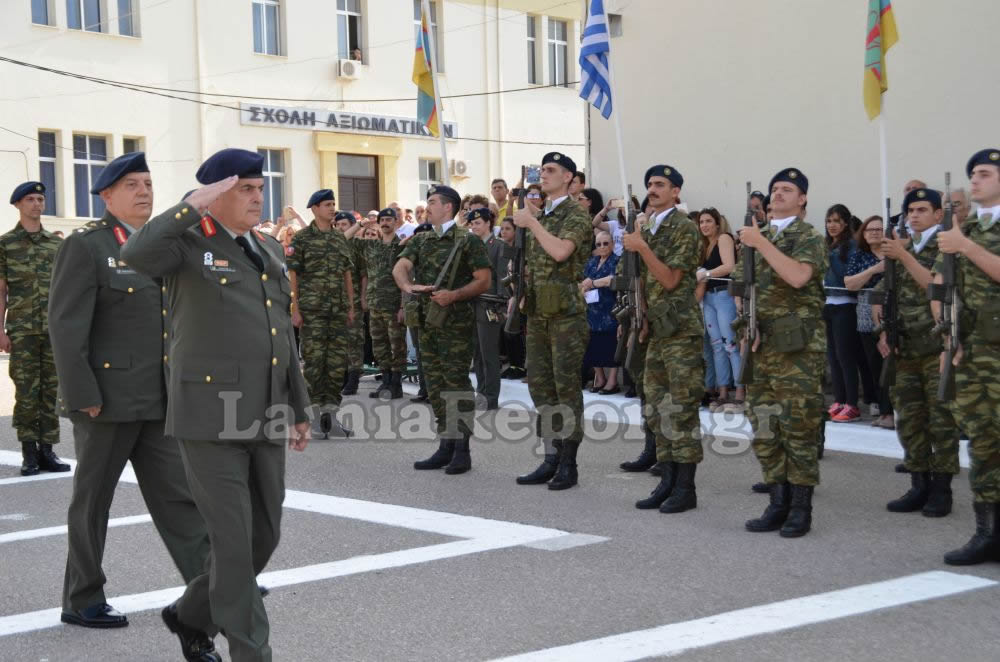 Λαμία: Ορκωμοσία της 2017 Γ' ΕΣΣΟ στο ΚΕΥΠ (ΒΙΝΤΕΟ - ΦΩΤΟ) - Φωτογραφία 4