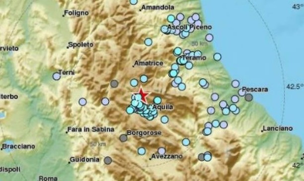 Σεισμός στην Ιταλία: Ταρακουνήθηκε η πολύπαθη Λ΄ Άκουϊλα - Φωτογραφία 1
