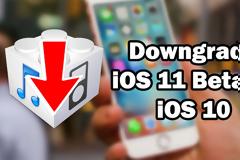 Πως να επιστρέψετε στο ios 10 από το ios 11 beta