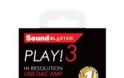 Sound Blaster PLAY! 3: Η νέα κάρτα ήχου με ενσωματωμένο ενισχυτή DAC