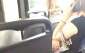 Ένα απίστευτο περιστατικό - Φωτογραφίες Σοκ: Ρασοφόρος την βγάζει έξω μέσα σε λεοφωρείο και δείτε τι κάνει... [photo]