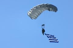 Πραγματοποιήθηκε σήμερα επίδειξη αλμάτων αλεξιπτωτιστών στον αερολιμένα Αλεξανδρούπολης «ΔΗΜΟΚΡΙΤΟΣ» (εικόνες)