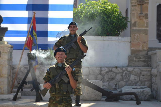 Επιμνημόσυνη δέηση προς τιμήν του Λοχία (ΠΖ) Νικόλαου Σάββα, ήρωα της Μεγίστης κατά τον Β΄ Παγκόσμιο Πόλεμο - Φωτογραφία 5