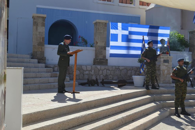 Επιμνημόσυνη δέηση προς τιμήν του Λοχία (ΠΖ) Νικόλαου Σάββα, ήρωα της Μεγίστης κατά τον Β΄ Παγκόσμιο Πόλεμο - Φωτογραφία 8