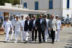 Ο ΥΕΘΑ Πάνος Καμμένος στα εγκαίνια 12 οικιών για στελέχη του Πολεμικού Ναυτικού στη Λέρο