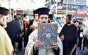 Κλήρος και λαός υποδέχθηκαν την Αγία Αικατερίνη στο Περιστέρι [photos] - Φωτογραφία 8