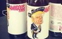 Καρικατούρα του Τραμπ σε μεξικάνικη μπύρα
