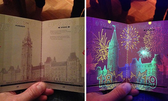 To καναδικό διαβατήριο κρύβει ένα… φωτεινό μυστικό! - Φωτογραφία 2