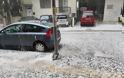 Άσπρισαν οι δρόμοι της Ξάνθης - Ισχυρή χαλαζόπτωση που θύμιζε χιόνι [photos]