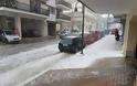 Άσπρισαν οι δρόμοι της Ξάνθης - Ισχυρή χαλαζόπτωση που θύμιζε χιόνι [photos] - Φωτογραφία 5