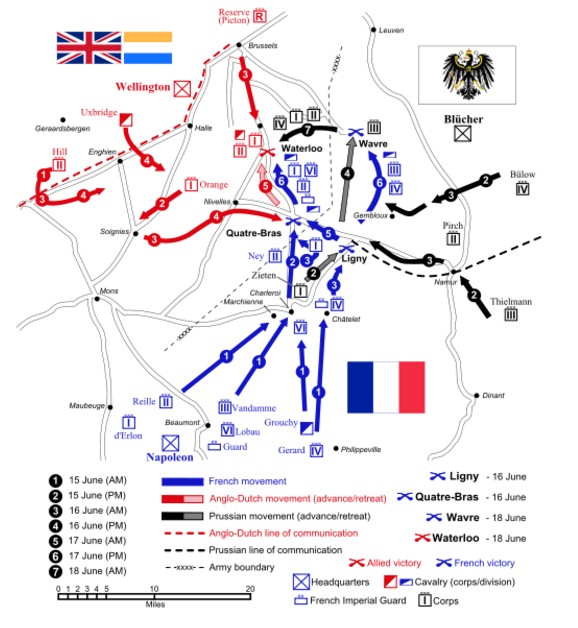 Βατερλό: Γιατί έγινε ταυτόσημο με την απόλυτη ήττα; [Χάρτης] - Φωτογραφία 3