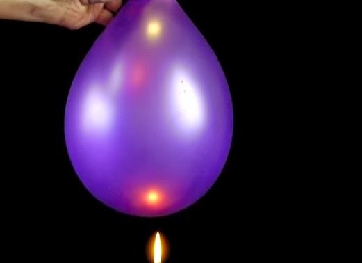 Δεν πάει το μυαλό σας - Δείτε τι θα συμβεί αν βάλετε ένα μπαλόνι πάνω από ένα κερί! [video] - Φωτογραφία 1