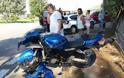 Τροχαίο με τραυματισμο 41χρονου μοτοσικλετιστή στο Καλλίκωμο