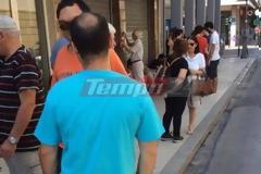 Μπλόκο και σήμερα έξω από το Ειρηνοδικείο Πατρών - Δεν έγινε κανένας πλειστηριασμός