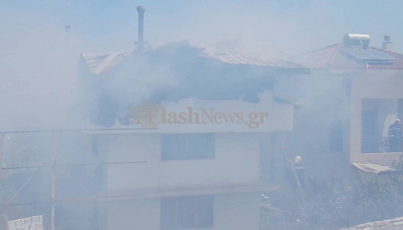 Κάηκε σχεδόν ολοσχερώς σπίτι στα Χανιά [photo] - Φωτογραφία 10