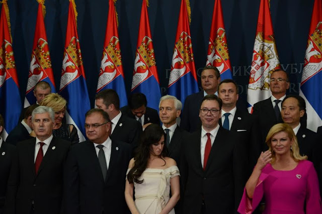 Ο ΥΕΘΑ Πάνος Καμμένος στην τελετή ανάληψης καθηκόντων του Προέδρου της Σερβίας Aleksandar Vucic στο Βελιγράδι - Φωτογραφία 4