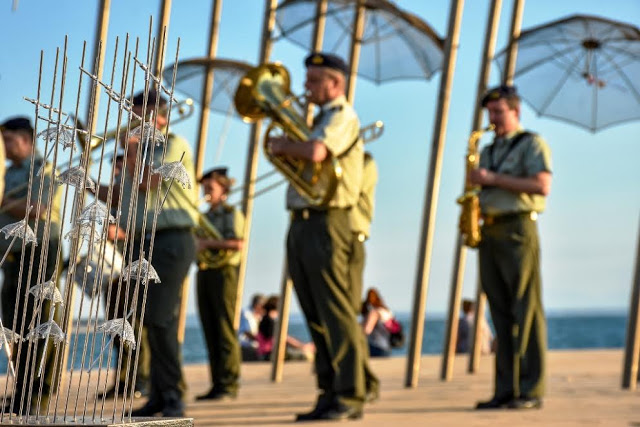 Συναυλία της Στρατιωτικής Μουσικής του Γ΄ Σώματος Στρατού στη Νέα Παραλία Θεσσαλονίκης, με την ευκαιρία της Παγκόσμιας ημέρας Μουσικής - Φωτογραφία 5