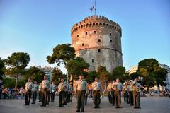 Συναυλία της Στρατιωτικής Μουσικής του Γ΄ Σώματος Στρατού στη Νέα Παραλία Θεσσαλονίκης, με την ευκαιρία της Παγκόσμιας ημέρας Μουσικής