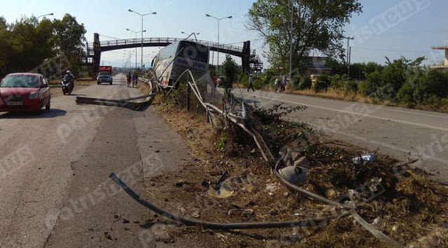 Τρόμος στην Πάτρα: Λεωφορείο έσπειρε τον πανικό [photos] - Φωτογραφία 2