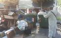 Λάρισα: Ψεκασμοί στα σκουπίδια για την αποφυγή μολύνσεων - Φωτογραφία 2