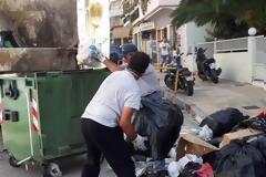 Η Λαμία καθαρίζεται - Έπιασαν δουλειά συμβασιούχοι και μόνιμοι [photos]
