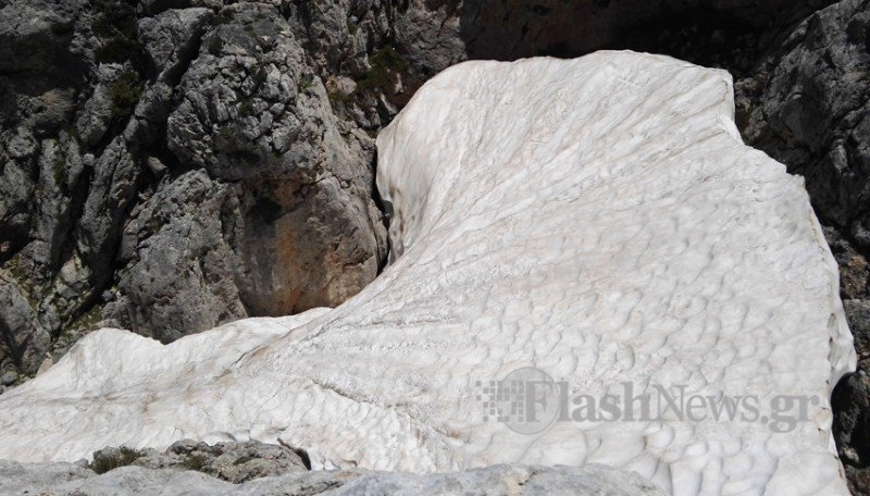 Το μέρος στα Χανιά που το χιόνι δεν έχει λιώσει για αιώνες [photos+video] - Φωτογραφία 6