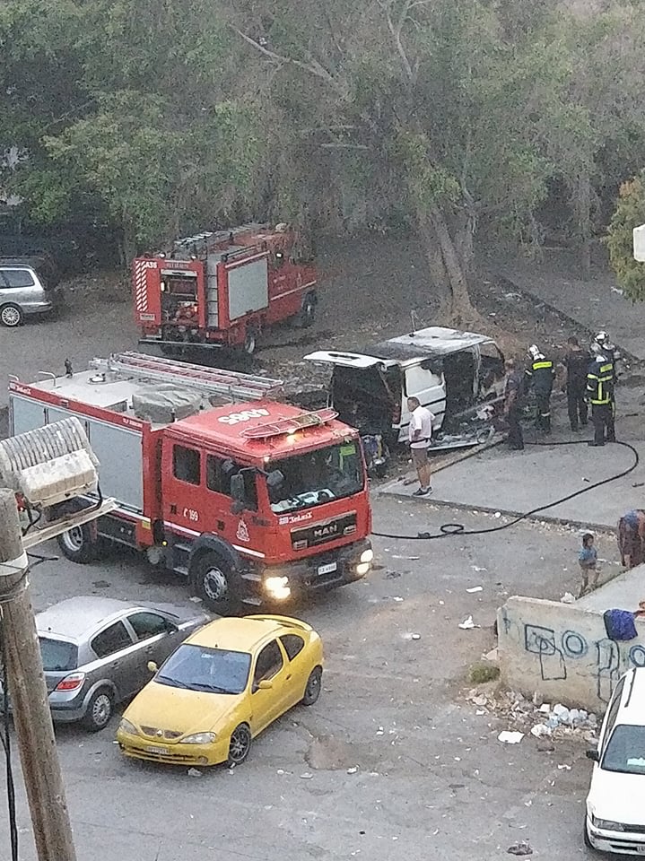 Συναγερμός για φωτιά σε πάρκινγκ του Ηρακλείου... [photo] - Φωτογραφία 7