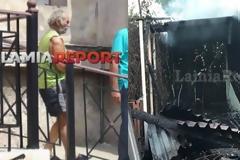 Φθιώτιδα: Έκαψαν το σπίτι του μακελάρη που αποφυλακίστηκε [photos]