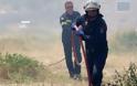 Ηράκλειο: «Έπιασαν» την φωτιά στον καταυλισμό των τσιγγάνων [photos]