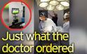 Βίντεο: Χειρουργοί άφησαν τον... ασθενή με το νυστέρι, για να δουν τα πέναλτι Χιλής-Πορτογαλίας!