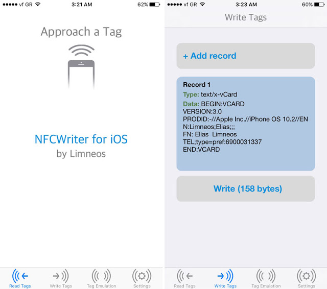 NFCWriter: Ο Λιμναίος ξεκλείδωσε και επίσημα το άβατο των iPhone - Φωτογραφία 3