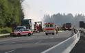 Γερμανία: Κάηκε ολοσχερώς λεωφορείο μετά από τροχαίο με φορτηγό - Αγνοούνται 17 άνθρωποι