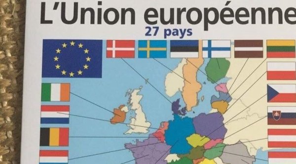 Οι Γάλλοι διέγραψαν ήδη το Ηνωμένο Βασίλειο από τον χάρτη της ΕΕ στα σχολικά τους εγχειρίδια - Φωτογραφία 1