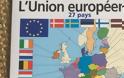 Οι Γάλλοι διέγραψαν ήδη το Ηνωμένο Βασίλειο από τον χάρτη της ΕΕ στα σχολικά τους εγχειρίδια
