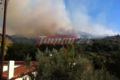 Αχαΐα: Σε επαγρύπνηση η Πυροσβεστική για τη φωτιά στο Καστρίτσι - Η επόμενη ημέρα