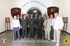 Επίσκεψη Διατελεσάντων Διοικητών της ΣΜΥ στις Εγκαταστάσεις της Σχολής