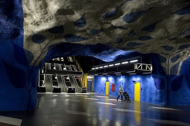 Το πιο εντυπωσιακό μετρό σε όλο τον κόσμο βρίσκεται στη Σουηδία! - Φωτογραφία 2