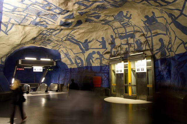 Το πιο εντυπωσιακό μετρό σε όλο τον κόσμο βρίσκεται στη Σουηδία! - Φωτογραφία 5