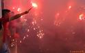 «Φωτιά» πήρε η Λήμνος με την άφιξη του Ολυμπιακού! [photo+video] - Φωτογραφία 1
