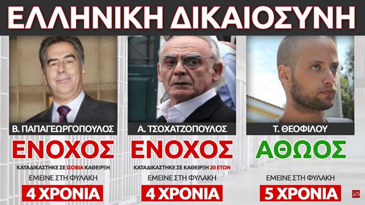 Ελληνική δικαιοσύνη… Μή σου τύχει! - Φωτογραφία 1