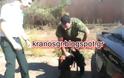 Απεγκλωβισμός σκύλου από στελέχη του Στρατού Ξηράς στη Λαμία - Φωτογραφία 3