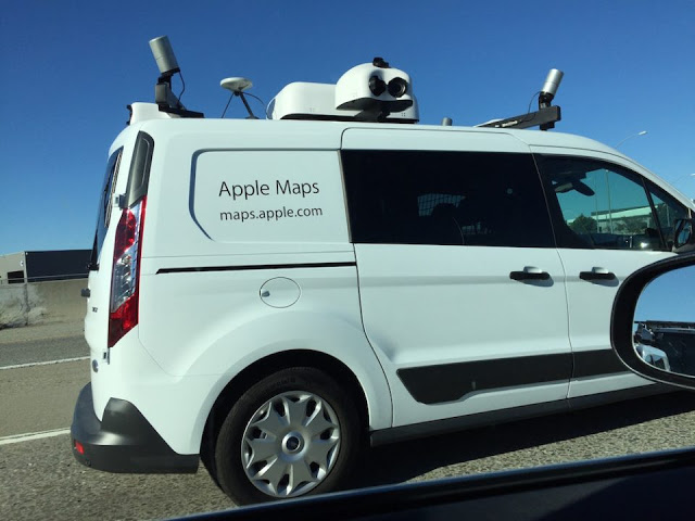 Οργώνουν τα οχήματα της Apple σταδιακά ολόκληρο τον πλανήτη για την ενημέρωση των χαρτών της - Φωτογραφία 1