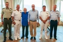 Γεύμα προς τιμή του Μανώλη Γλέζου στο ΥΠΕΘΑ