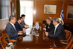 Συναντήσεις ΥΕΘΑ Πάνου Καμμένου με τους Πρέσβεις της Βραζιλίας και της Δημοκρατίας της Κορέας