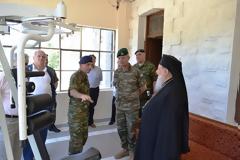 Εγκαίνια του Ανακαινισμένου Φυλακίου «ΕΦ ΛΑΙΜΟΥ» από τον Δκτη Γ'ΣΣ Αντγο Δημ. Μπίκο