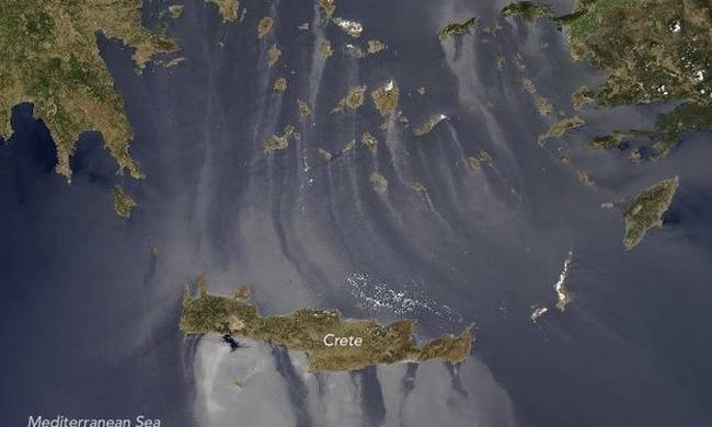 Η NASA κατέγραψε ένα απίστευτο φαινόμενο στο Αιγαίο - Δείτε το... [photo] - Φωτογραφία 1