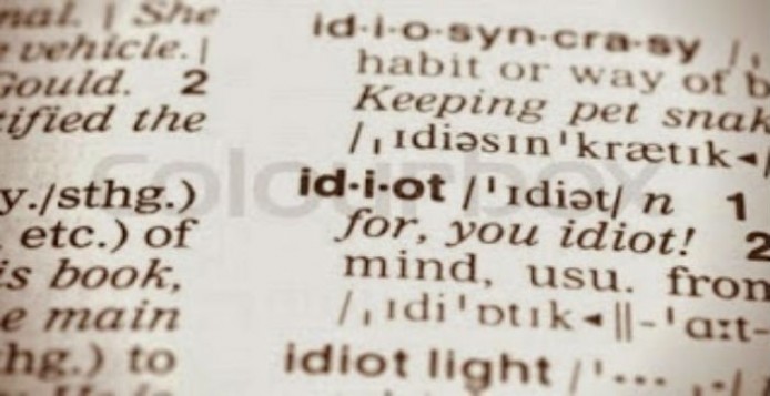 Δεν θα πιστεύετε από πού βγαίνει η λέξη idiot - Πραγματικά απίστευτο... - Φωτογραφία 1