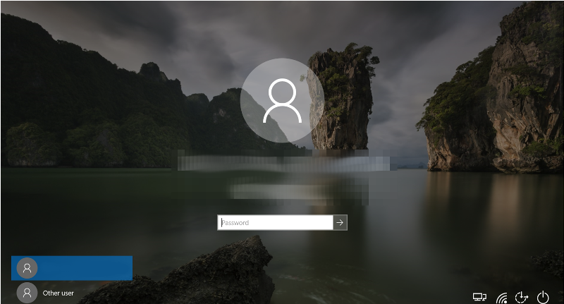 Windows 10 νέο password από το Lock Screen - Φωτογραφία 1