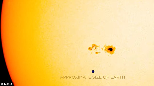 Τεράστια κηλίδα στον Ήλιο απειλεί με «μπλακ-άουτ» τη Γη - Φωτογραφία 1